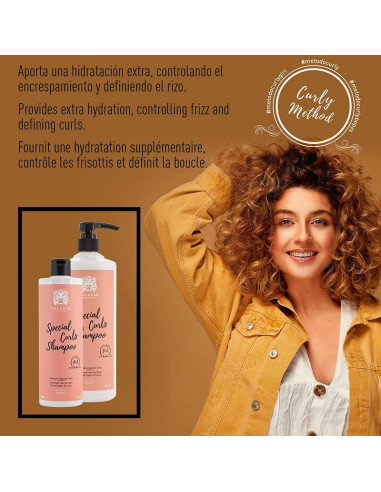 Champú Valquer Especial Rizos Curly Girl 400Ml