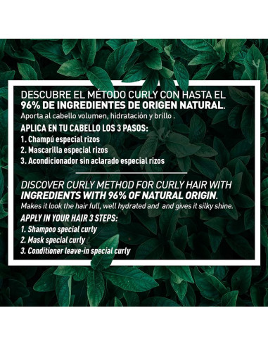 Champú Valquer Especial Rizos Curly Girl 400Ml