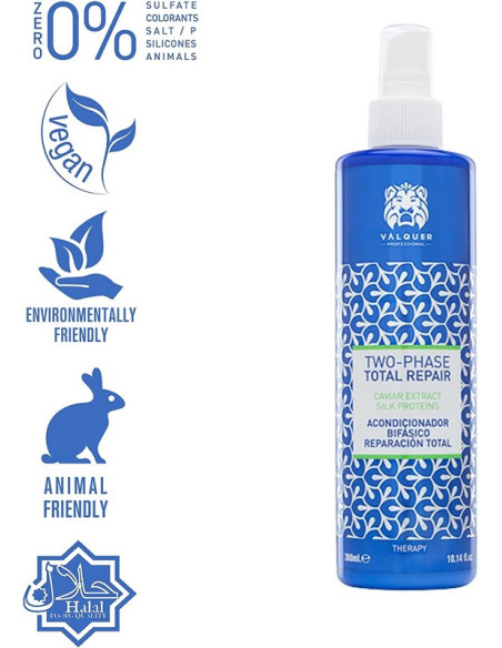 Acondicionador Bifasico Valquer Reparador 300Ml