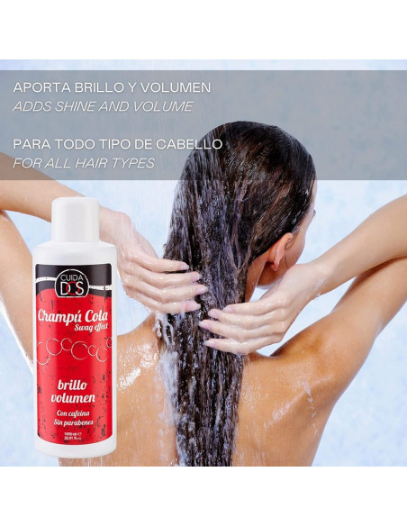 Champu Valquer Cola Brillo Y Volumen Litro