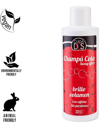 Champu Valquer Cola Brillo Y Volumen Litro