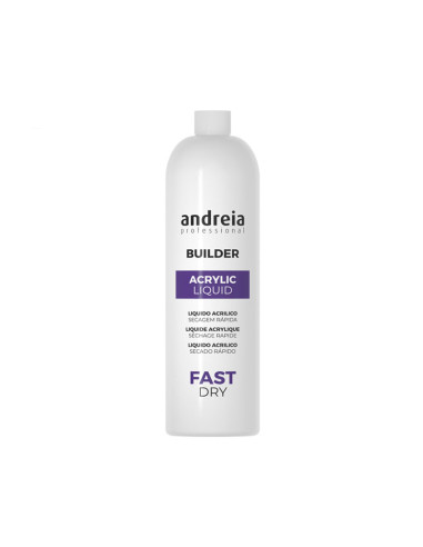 Líquido Acrílico Secado Rápido Fast Dry Andreia Litro