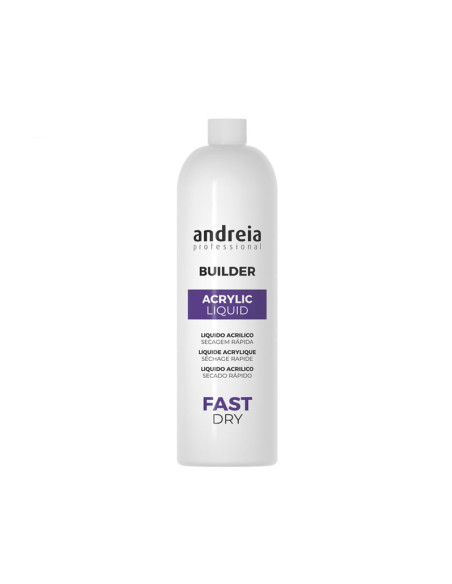 Líquido Acrílico Secado Rápido Fast Dry Andreia Litro
