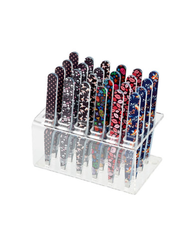 Pinza Depilar Oblicua Estampado