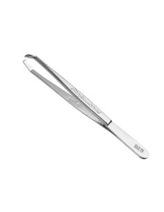 Pinza Depilar Niquel Punta Recta 9Cm