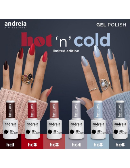 Esmalte Semipermanente Andreia Gel Polish 10.5Ml Nº HC1