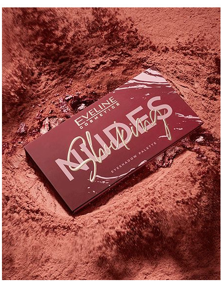 Paleta Sombras Shocking Nudes Eveline 12 Colores