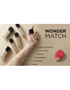 Maquillaje Wonder Match Eveline Nº30 Cool Beige 30Ml 2