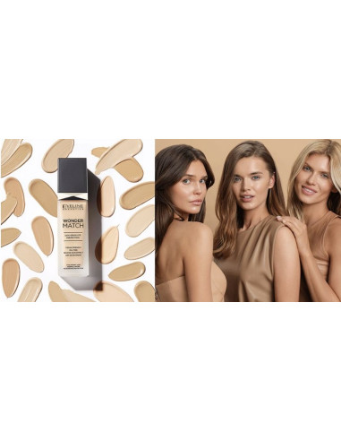 Maquillaje Wonder Match Eveline Nº30 Cool Beige 30Ml