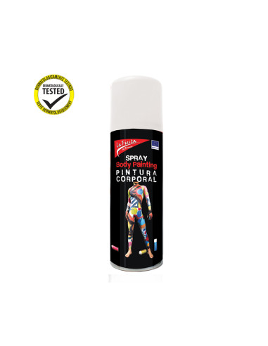 Spray Corporal Blanco La Fiesta 200Ml