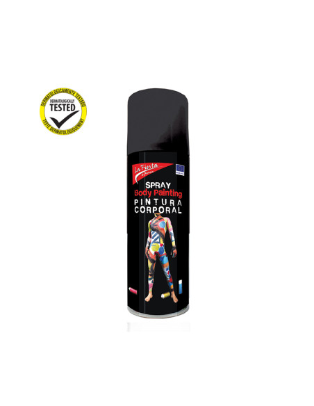 Spray Corporal Negro La Fiesta 200Ml