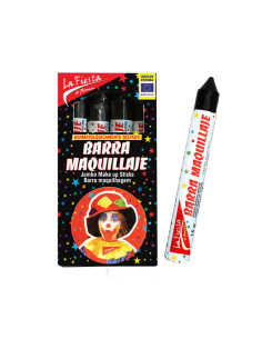 Barra Maquillaje Fantasia La Fiesta Color Negro 14Gr