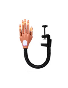 Mano Practicas Articulada 100 Piezas Uñas