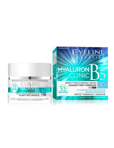 Crema Facial Dia/Noche 30+ Eveline Hidratante Hyaluronic B5 50Ml