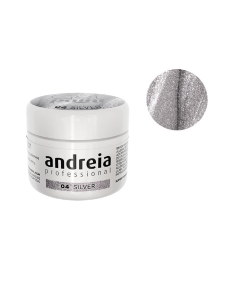 Gel Paint Andreia Silver 4Ml