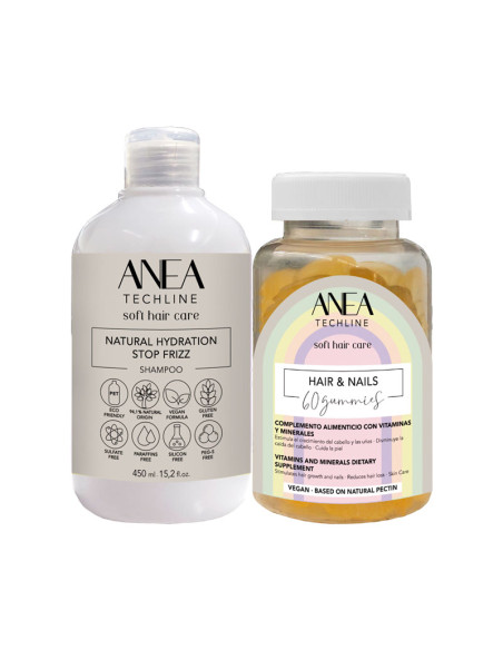 Pack Tratamiento Anea Crecimiento Y Fuerza Champú+Vitaminas