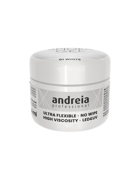 Gel Flexible Spider Gel Andreia White 01