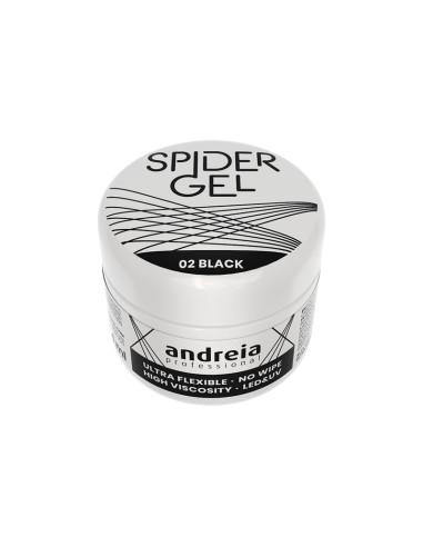 Gel Flexible Spider Gel Andreia Black 02