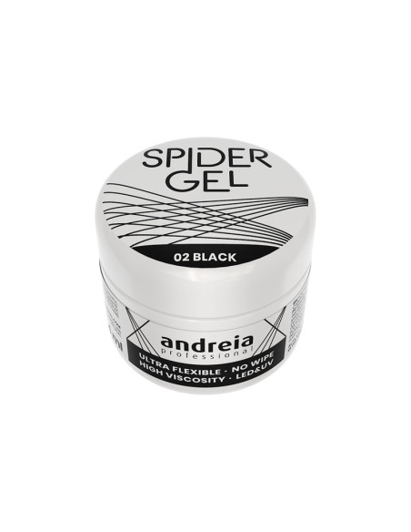 Gel Flexible Spider Gel Andreia Black 02