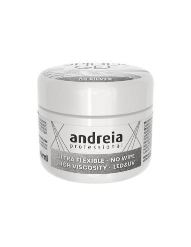 Gel Flexible Spider Gel Andreia Silver 03