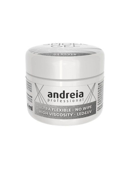 Gel Flexible Spider Gel Andreia Silver 03