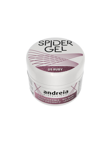 Gel Flexible Spider Gel Andreia Ruby 05