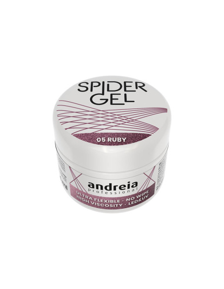 Gel Flexible Spider Gel Andreia Ruby 05