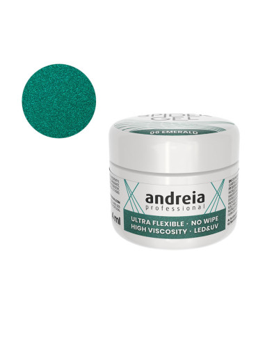 Gel Flexible Spider Gel Andreia Emerald 06