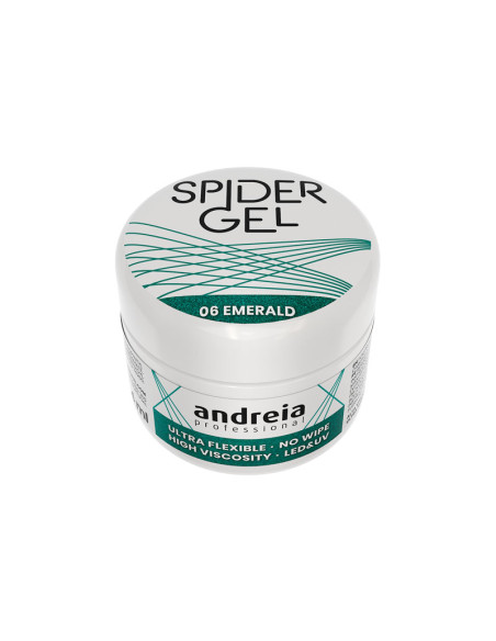 Gel Flexible Spider Gel Andreia Emerald 06