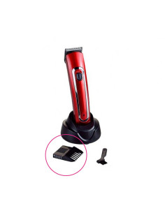 Peine Corte Maquina Albi Patillera Roja 2845