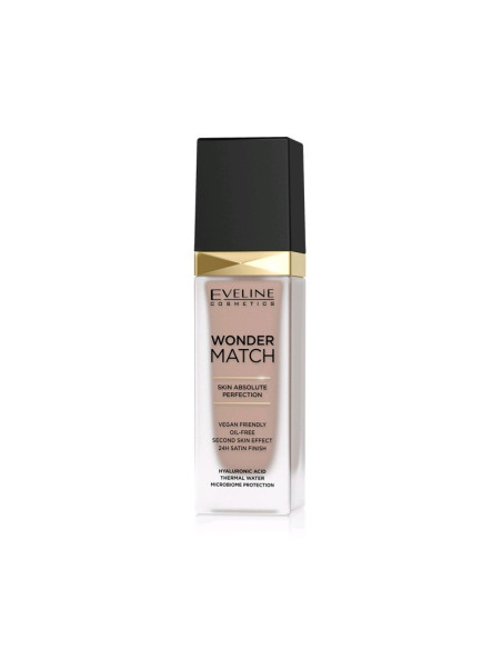 Maquillaje Wonder Match Eveline Nº45 Honey 30Ml