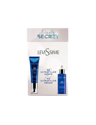 Pack Levissime Crema Spf50 + Serúm Ácido Hialurónico Puro Hs Ultrafiller