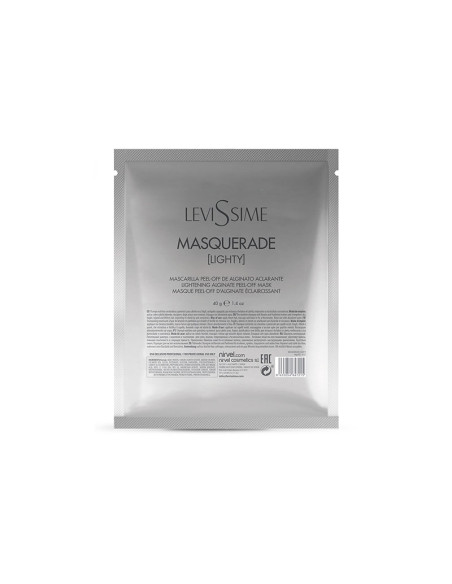 Mascarilla Facial Levissime Aclarante Peel Off Alginato 40Gr