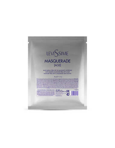 Mascarilla Facial Levissime Antiedad Peel Off Alginato 40Gr