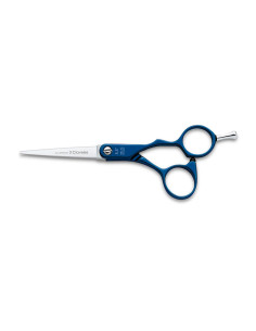 Tijera Corte 5,5" 3 Claveles Duraluminio Azul Mod12605