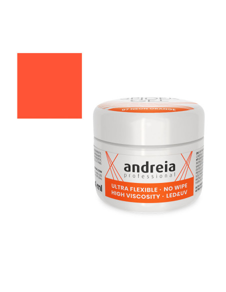 Gel Flexible Spider Gel Andreia 07 Neon Orange