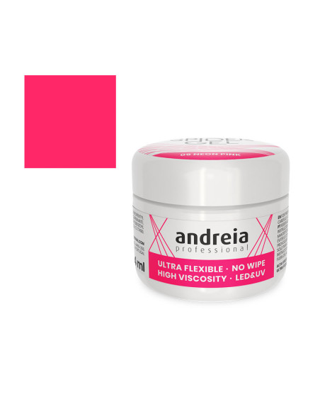 Gel Flexible Spider Gel Andreia 09 Neon Pink