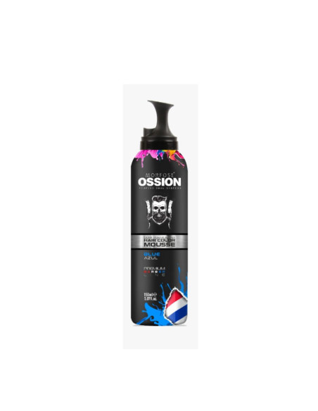 Tinte Espuma de Color Ossion Semipermanente Blue 150Ml