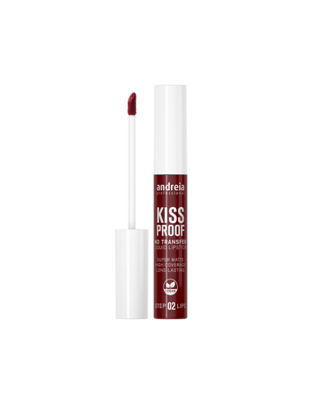 Pintalabios Larga Duración Matte Andreia Kissproof Nº01 Burgundy