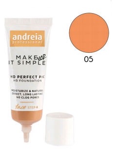 Base De Maquillaje Make It Simple Andreia Hd Nº5 25Ml