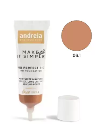 Base De Maquillaje Make It Simple Andreia Hd Nº6.1 25Ml