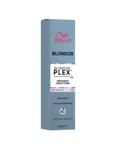 Tinte Matizador Crema Wella Blondor Plextm Cream Nº81 Pale Silver 60Ml