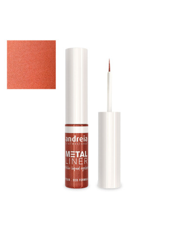 Eyeliner Liquido Metal Liner Andreia 04 Fire Opal 3,5Ml
