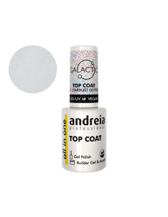 Top Coat Galactic Stardust Andreia Gel Polish 10.5Ml