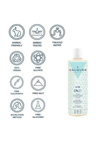 Champú Valquer Extra Suave Niños 0% 400ml