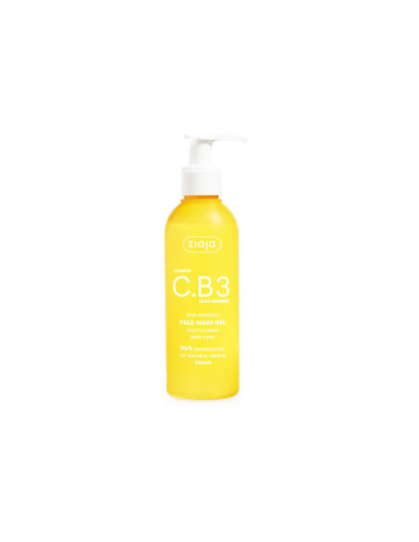 Gel Limpiador Facial Ziaja Vitamina C.B3 Niacinamida 190Ml
