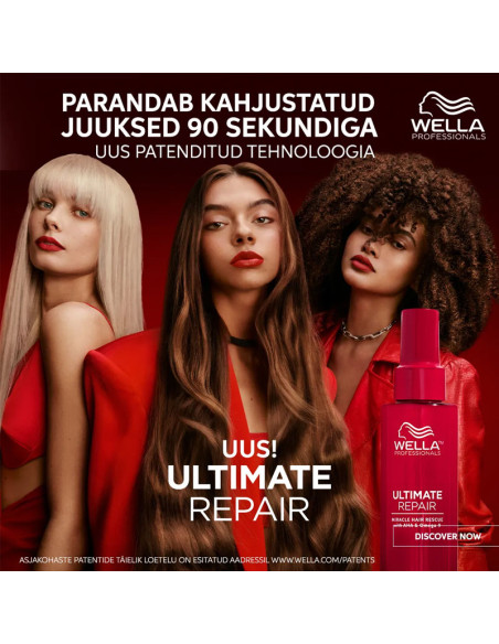 Crema Wella Protección Sin Aclarado Ultimate Repair 140Ml