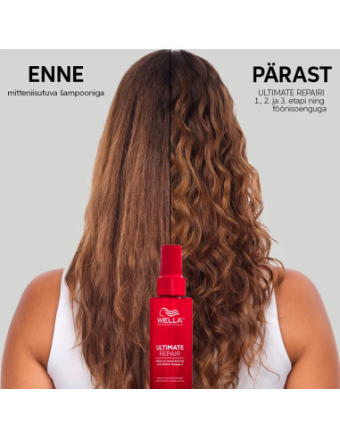 Crema Wella Protección Sin Aclarado Ultimate Repair 140Ml