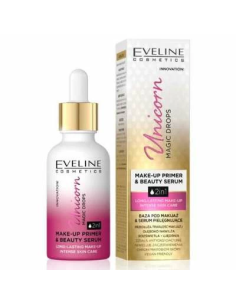 Base De Maquillaje Serúm Eveline 2 En 1 Unicorn Magic Drops 30Ml