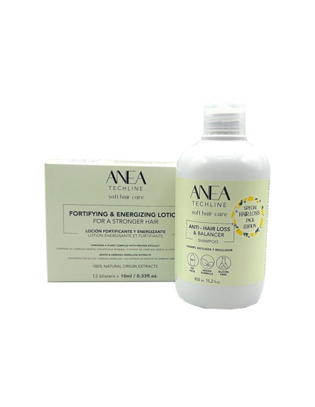 Pack Anticaída Anea Champú 450Ml + 12 Ampollas 10Ml